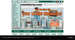 Desktop Screenshot of miniatures.com